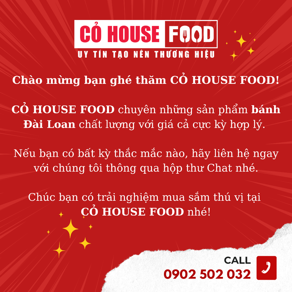Bánh Đài Loan Mix Đủ Vị, bánh cao cấp, thùng 2kg