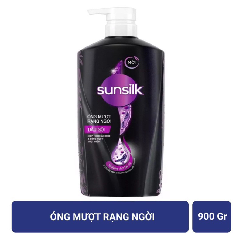 Dầu gội Sunsilk Mềm Mượt & Óng Mượt Chai 900G
