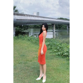 Đầm body thun gân có bigsize