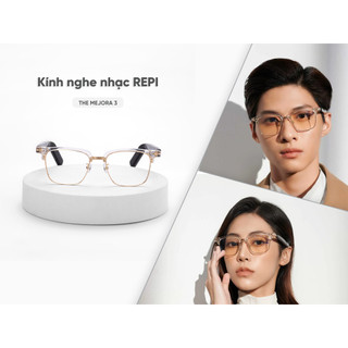 Kính Nghe Nhạc Repi Smart Eyewear -The mejora 03- Tích Hợp Loa Bluetooth - Nghe Nhạc - Nhận Cuộc Gọi - Nhiều Kiểu Dáng