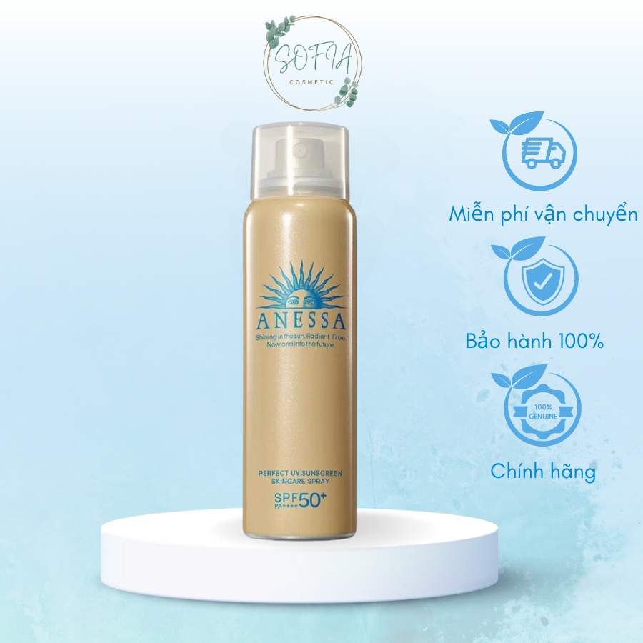 Xịt Chống Nắng Bảo Vệ Hoàn Hảo Anessa Perfect UV Sunscreen Skincare Spray 60g