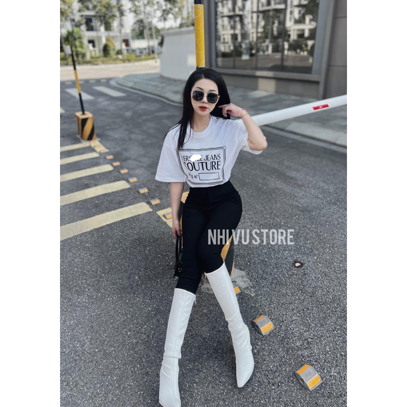 Áo phông chữ ô vuông TT12