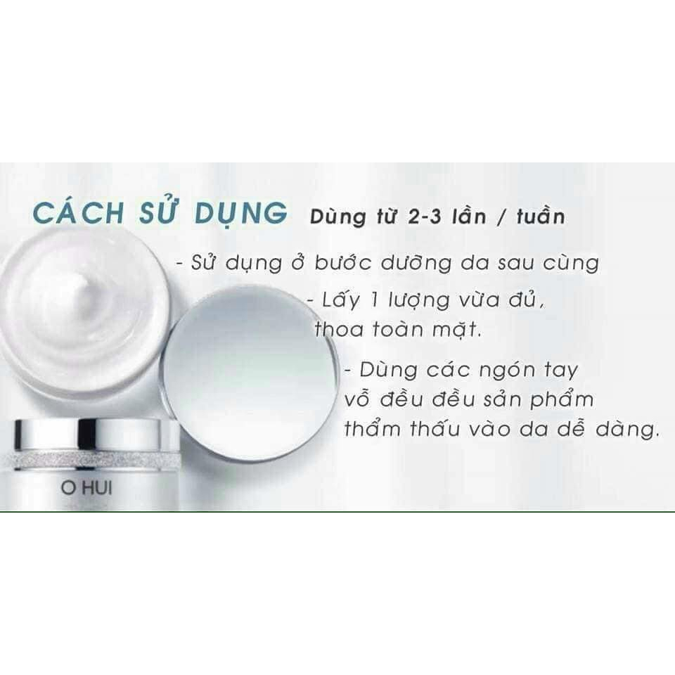 Mặt Nạ Ngủ Dưỡng Trắng Da Ohui Extreme White Sleeping Mask 100ml tach