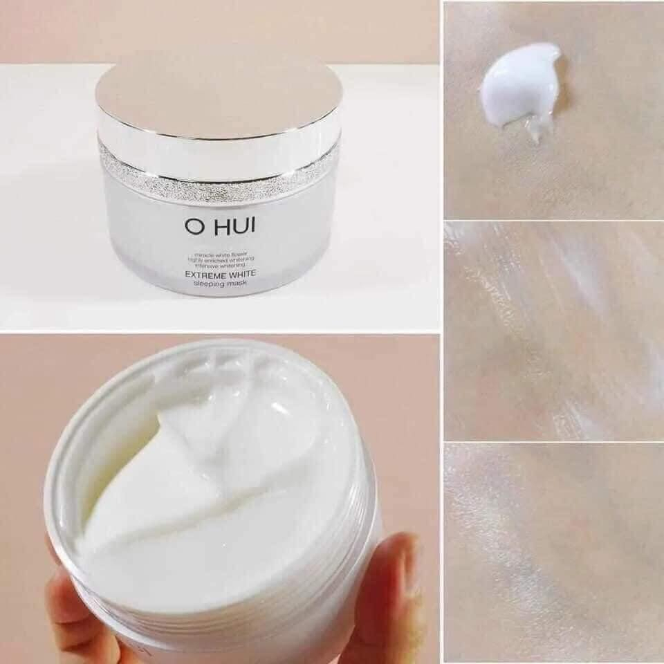 Mặt Nạ Ngủ Dưỡng Trắng Da Ohui Extreme White Sleeping Mask 100ml tach