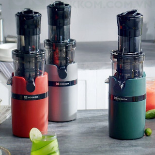 Máy ép chậm trái cây rau củ hoa quả mokkom cổ to mk-199/nhỏ mk-sj001.