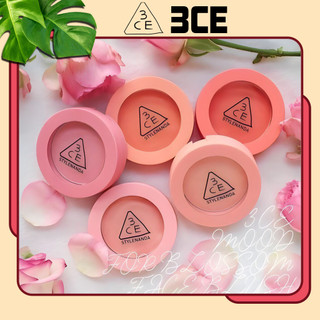 Phấn má hồng 3CE Face Blush bảng phấn mịn bền màu lâu trôi bộ trang điểm chính hãng MH chumia