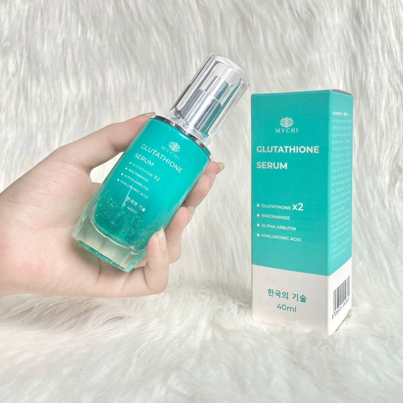 Serum cấy trắng lá vàng 24k Mychi mẫu mới 40ml
