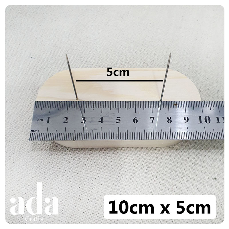 Chân đế gỗ ghim búp bê - ada.crafts