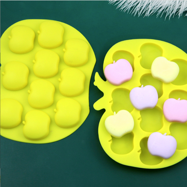 HCM-Khuôn Silicon Trái Cây, Khuôn Hoa Quả Dễ Thương Làm Socola, Đậu Hũ Non, Thạch Rau câu, Pudding, Làm Xà Bông CAKESHOP