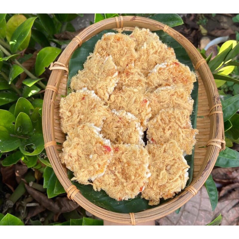 500g cơm cháy siêu chà bông  mini