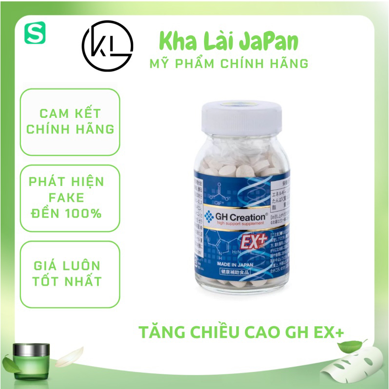 VIÊN UỐNG TĂNG CHIỀU CAO GH EX NHẬT BẢN