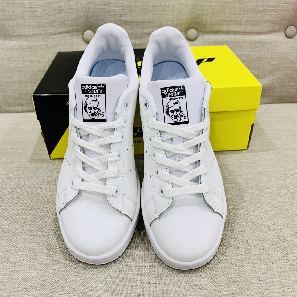 Giày_Adidas Stan Smith gót xanh & gót đen, Sneaker Das bản Like.Aut Oder mới 100% full đầy đủ pk | BigBuy360 - bigbuy360.vn