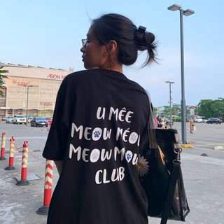 Áo thun u mê meow meow club