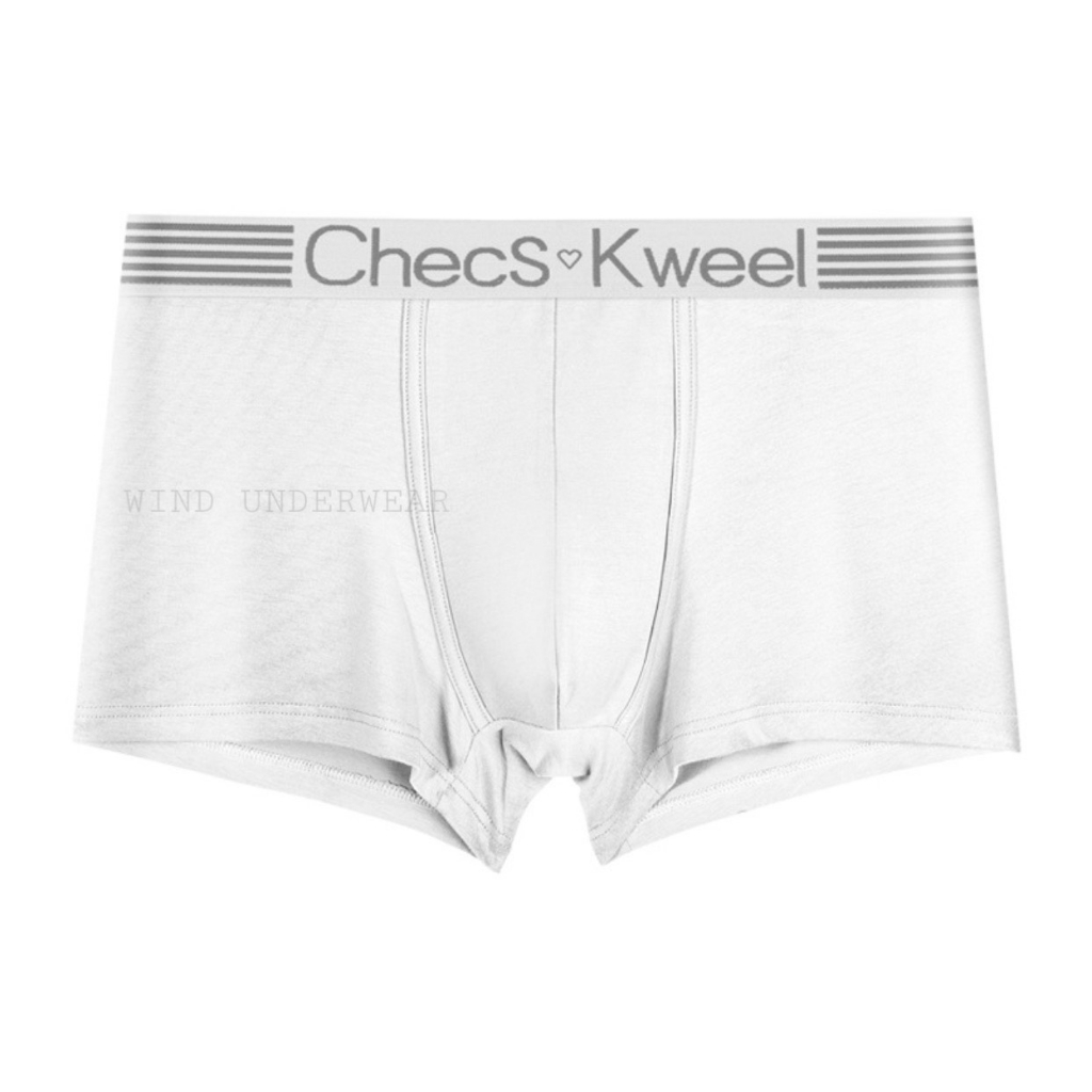 Quần lót nam boxer quần sịp đùi nam chất cotton mềm mịn thấm hút mồ hôi TIEM CHECK &amp; KWEEL