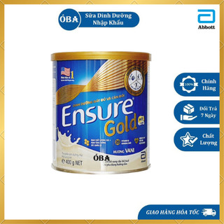 Sữa ensure gold bột có hmb 400g - hàng chính hãng