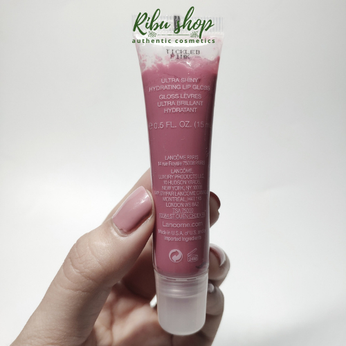 Son bóng dưỡng môi Lancome ultra shiny hydrating lip gloss màu tickled