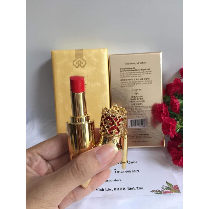 Son nhọn hoàng cung cao cấp The history of Whoo 6g