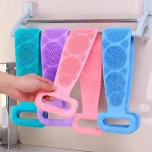 Kỳ lưng dây kỳ lưng silicon dây tắm kỳ lưng 2 mặt đa năng tẩy tế bào chết massage