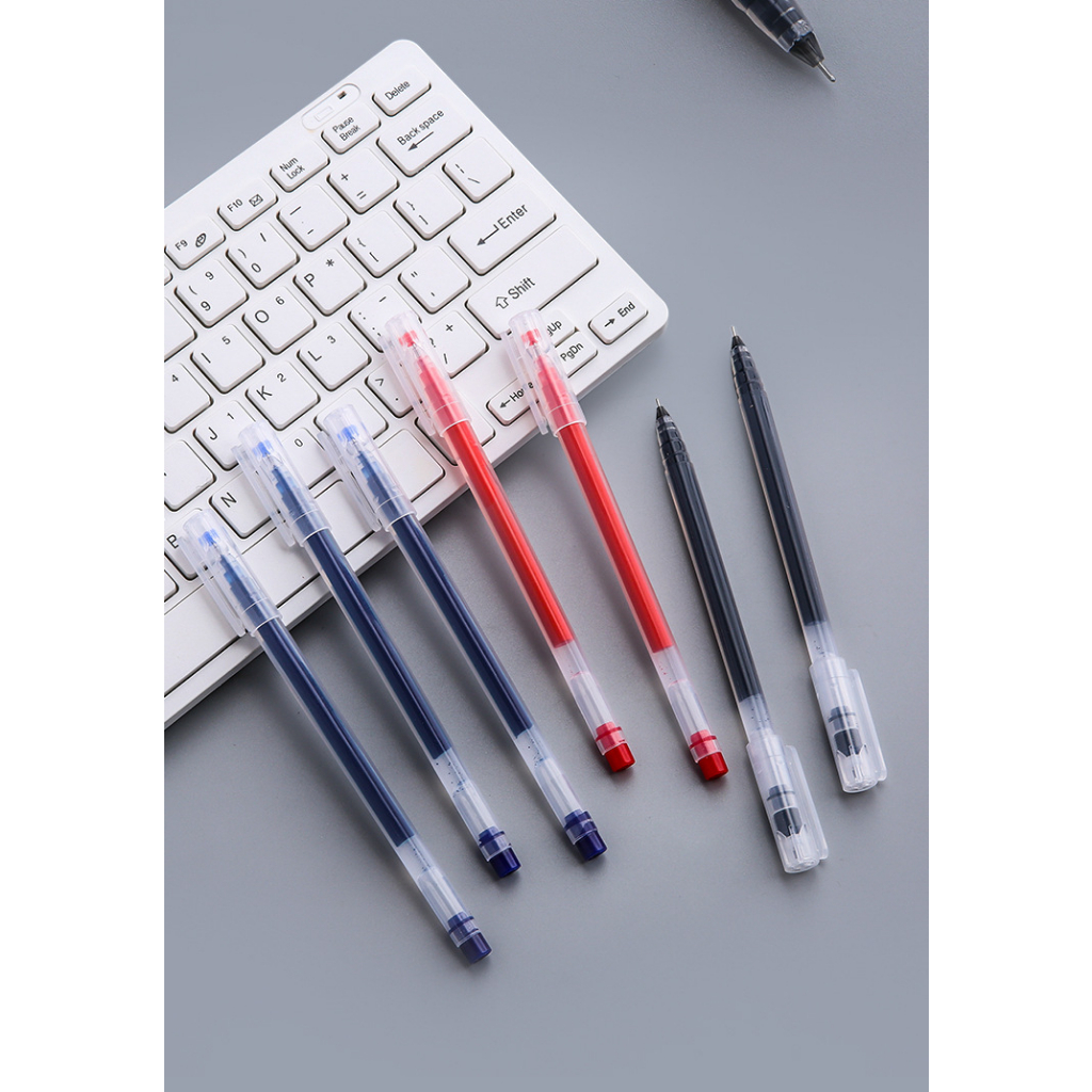 Bút gel  mực Xanh không ngòi, nắp đậy