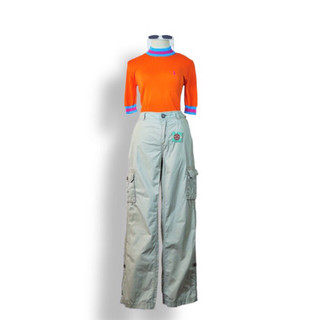 Vintage Set 🧡 2hand Set, Áo Mongtoghi, Quần túi hộp, Cargo pant