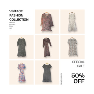 Đầm 2Hand Vintage Bigsize Tuyển