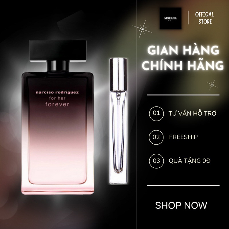 Nước hoa nữ Narciso Rodriguez For Her Forever chính hãng 5/10ml