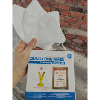 Combo 200 chiếc khẩu trang 5D Dũng Công