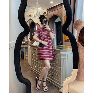 Váy xuông kẻ hot hit Kim Anh Bùi hàng qcl1
