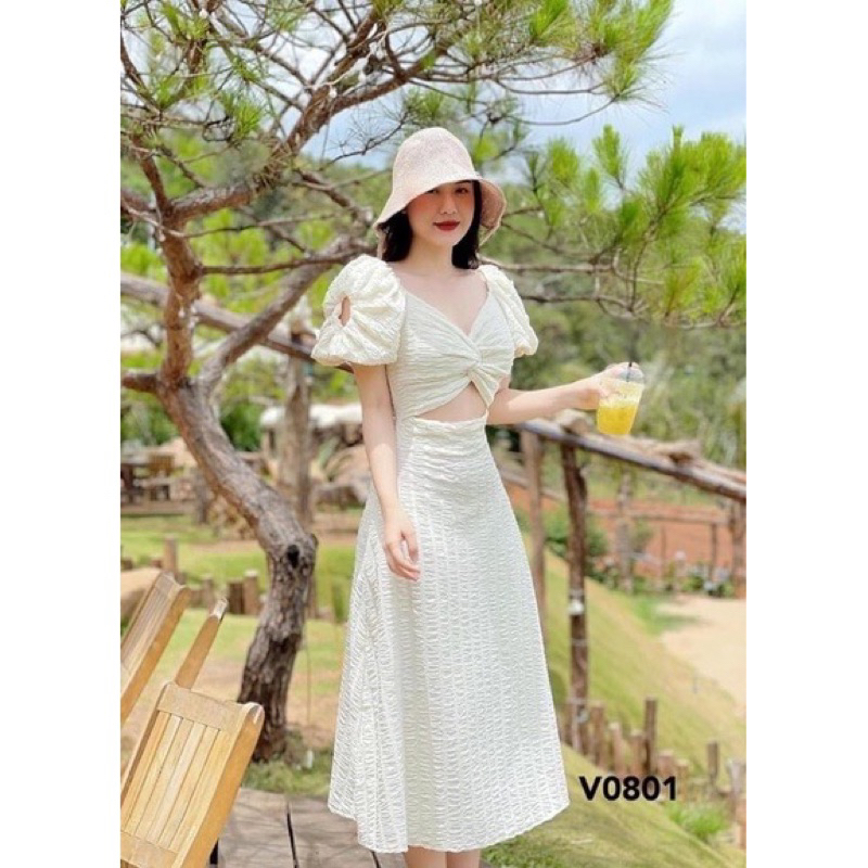 đầm soắn cut maxxi bigsize 55kg-95kg🍒🍒