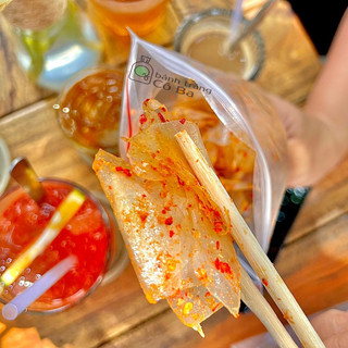 Bánh Tráng đũa ( hoặc Bánh tráng tỏi tép )