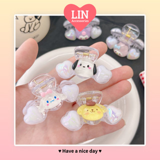Kẹp Càng Cua Hologram Đính Charm Sanrio Đáng Yêu LIN