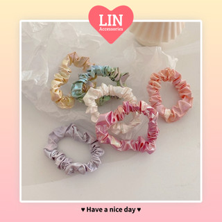 Scrunchies Cột Tóc Hologram Mermaid