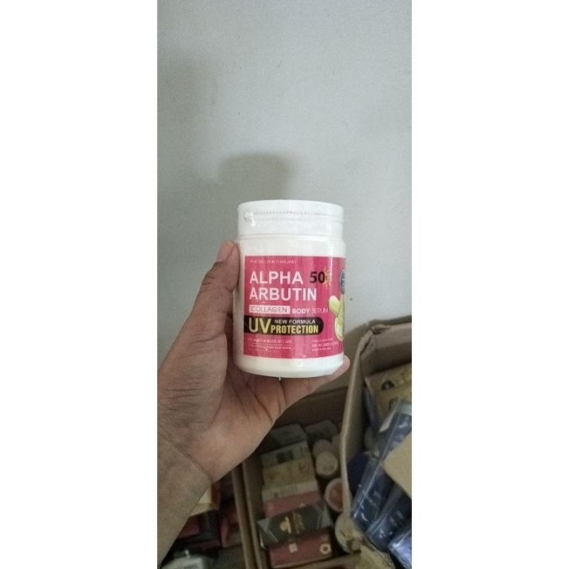 Kích trắng Alpha Abutin có chống nắng 50+ hủ 200g