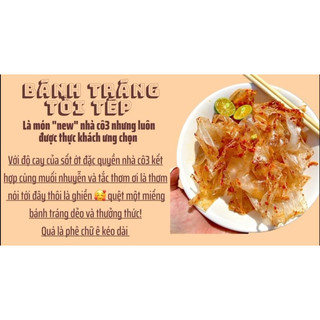 Bánh Tráng đũa ( hoặc Bánh tráng tỏi tép )