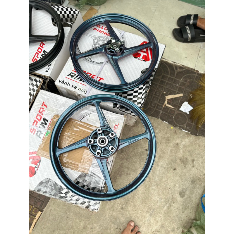 Mâm Enkiien 4 Cây Exciter 150/155 Lắp Đặt Như Zin