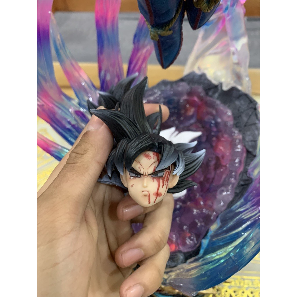 ĐỒ CHƠI MÔ HÌNH NHÂN VẬT SON GOKU BẢN NĂNG VÔ CỰC VỚI HIỆU ỨNG ĐI KÈM NHÂN VẬT TRONG ANIME DRAGON BALL