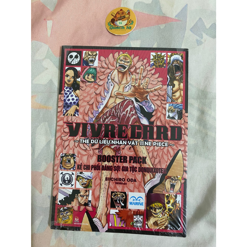 Sách - Vivre Card - Thẻ Dữ Liệu Nhân Vật One Piece