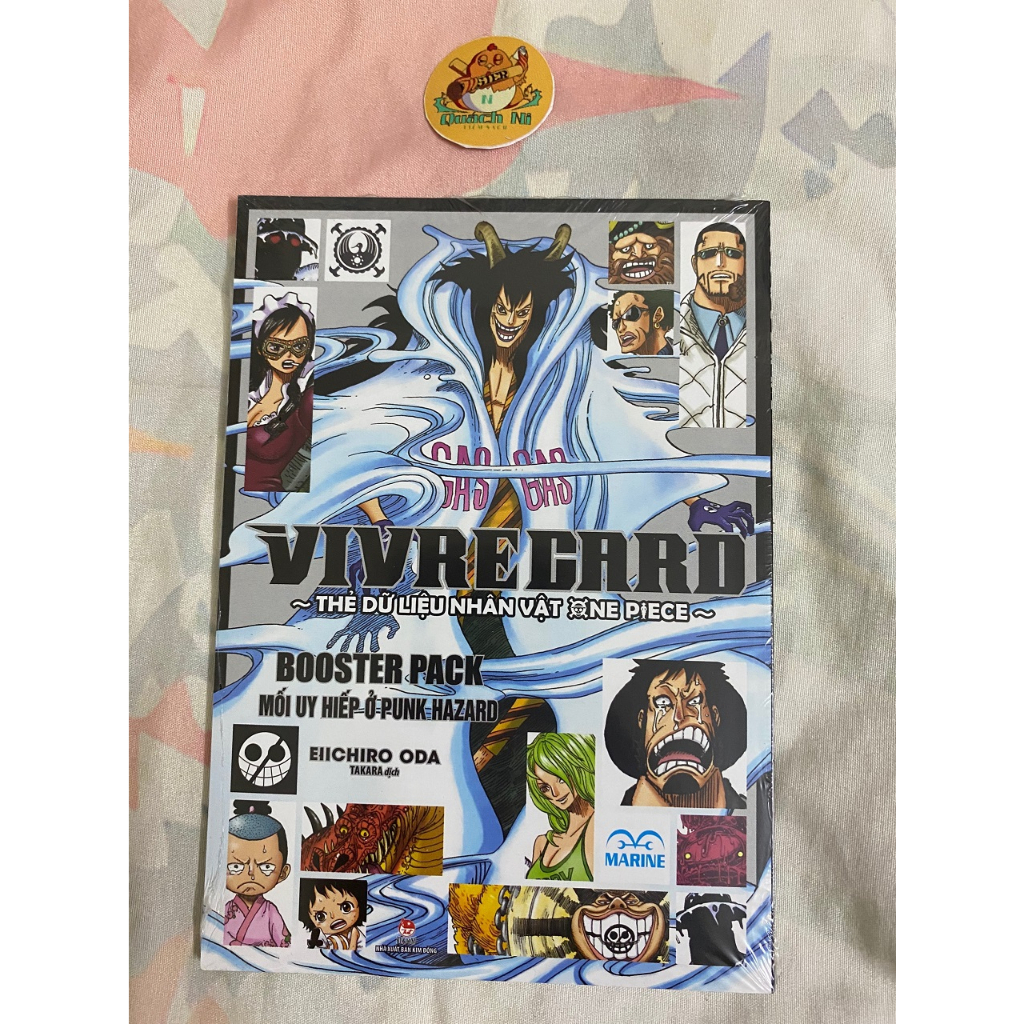 Sách - Vivre Card - Thẻ Dữ Liệu Nhân Vật One Piece