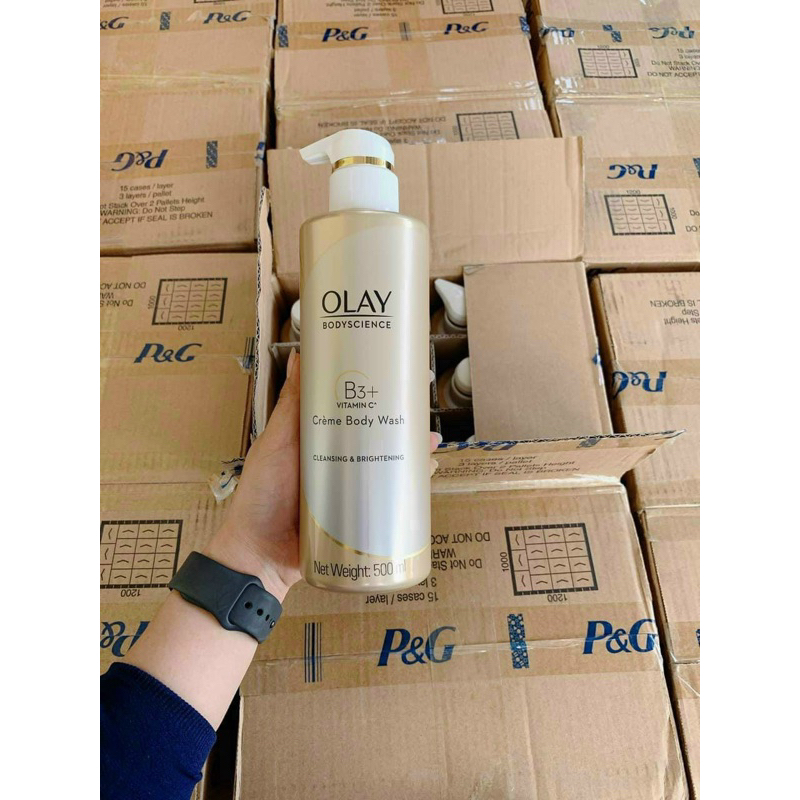 SỮA TẮM DƯỠNG TRẮNG DA OLAY BODY CLEANSER 500ML