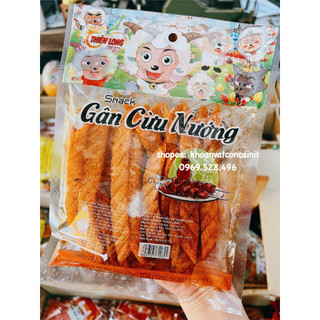 Snack gân cừu nướng dai giòn cay cay thiên long gói 180gr