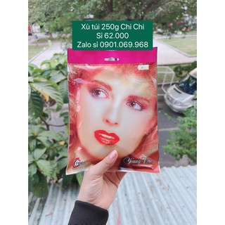 Lẻ kem xù túi 250g cty chi chi