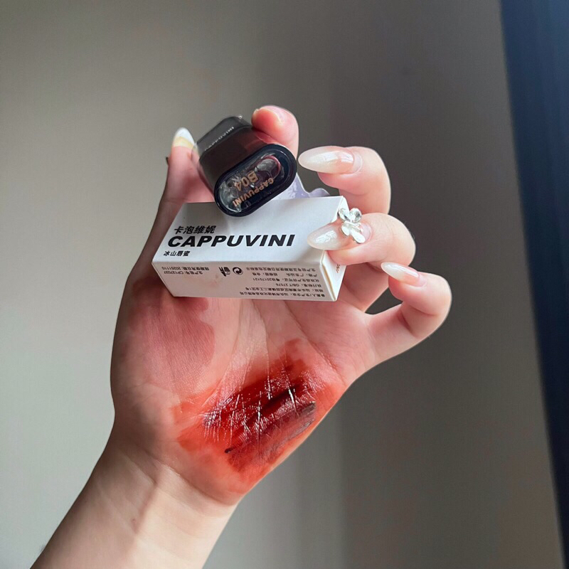 B04 - Son tint bóng núi băng CAPPUVINI mềm môi căng mọng