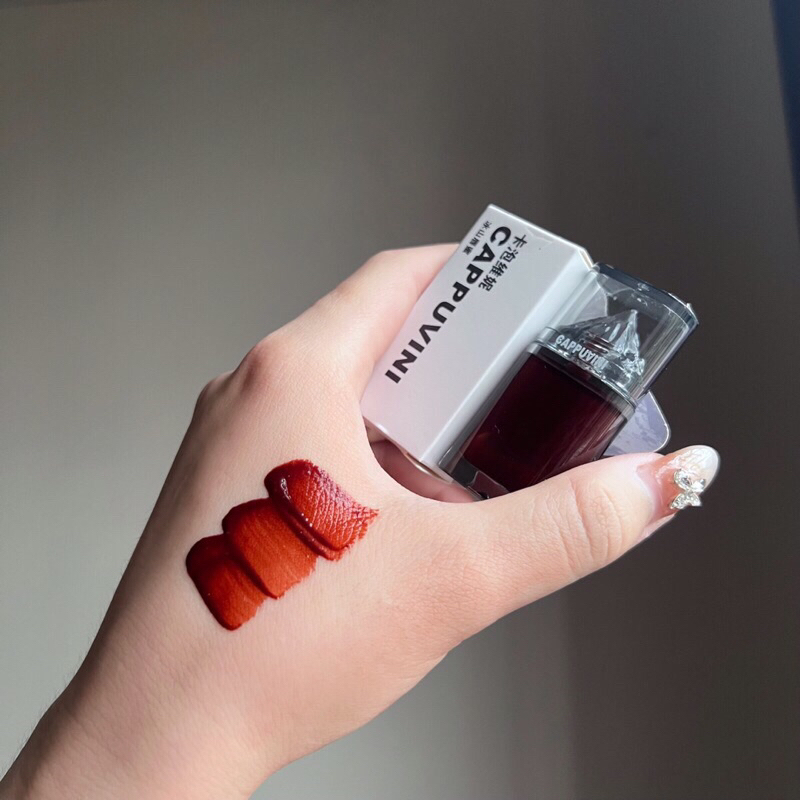 B04 - Son tint bóng núi băng CAPPUVINI mềm môi căng mọng