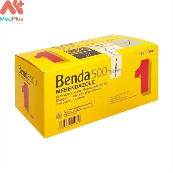 Viên Xổ Giun BENDA 500mg Thailand