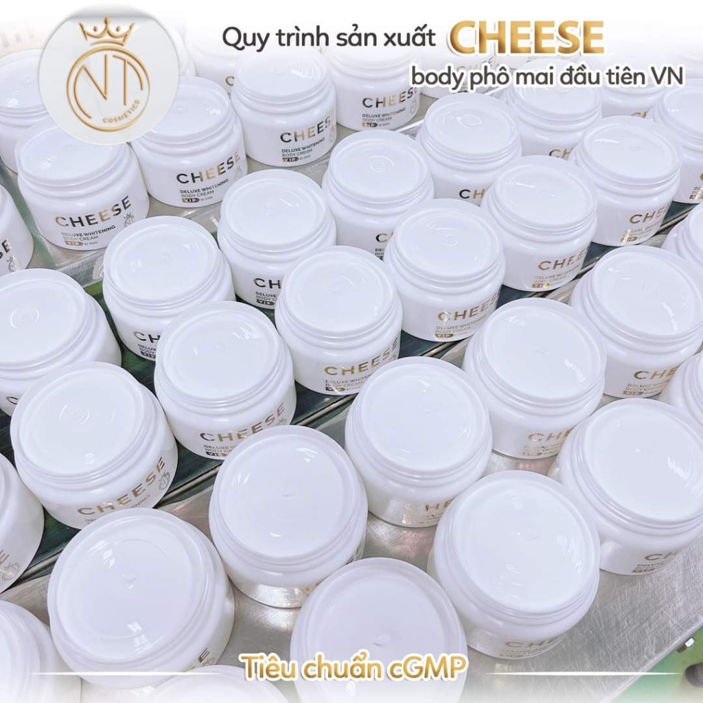 KEM BODY CHEESE ĐỈNH CAO CÔNG NGHỆ DƯỠNG TRẮNG BODY KHÁNG NƯỚC - HỘP 250G