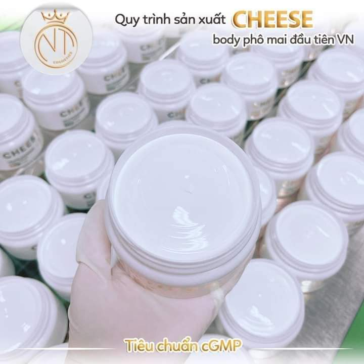 KEM BODY CHEESE ĐỈNH CAO CÔNG NGHỆ DƯỠNG TRẮNG BODY KHÁNG NƯỚC - HỘP 250G