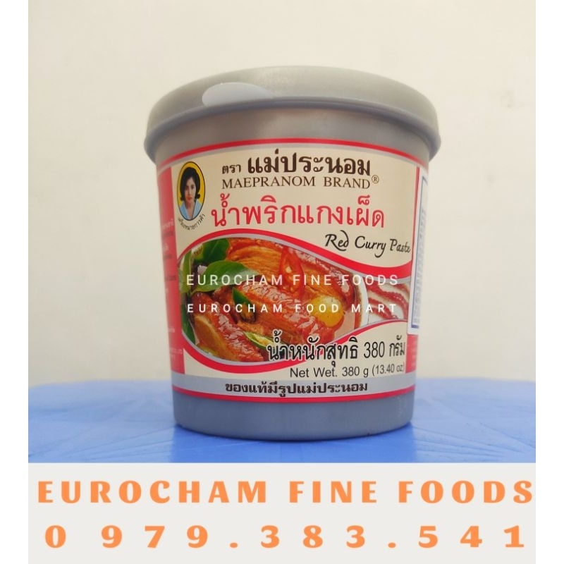 Gia Vị Sốt Cà Ri Curry Paste Massaman Kanokwan Hộp 500 Gram