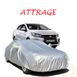 Bạt che phủ xe ô tô 5 chỗ Mitsubishi Attrage chống nắng mưa - bạt phủ ô tô 3 lớp chống nóng không thấm nước . .