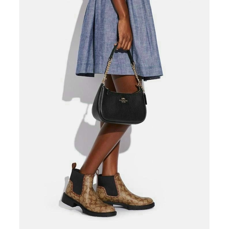 C0ach Teri Shoulder Bag✨Mẫu coach thuyền kẹp nách sang chảnh