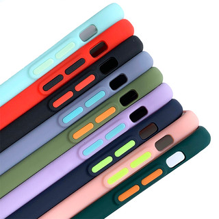 Ốp lưng iPhone 6, iPhone 6 Plus, iPhone 6s, iPhone 6s Plus cute viền màu lưng nhám - Cafe2fone